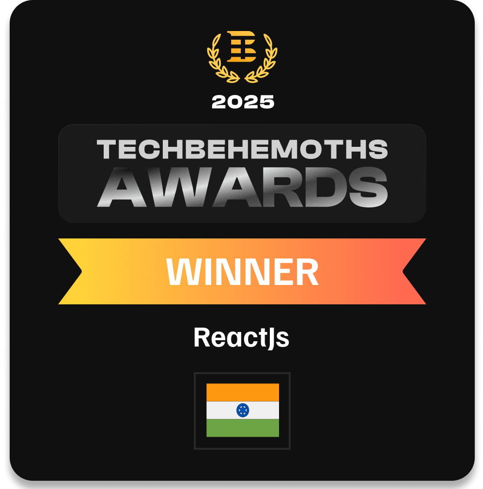Sulonya Awarded Techbehemoths React Winner 2025